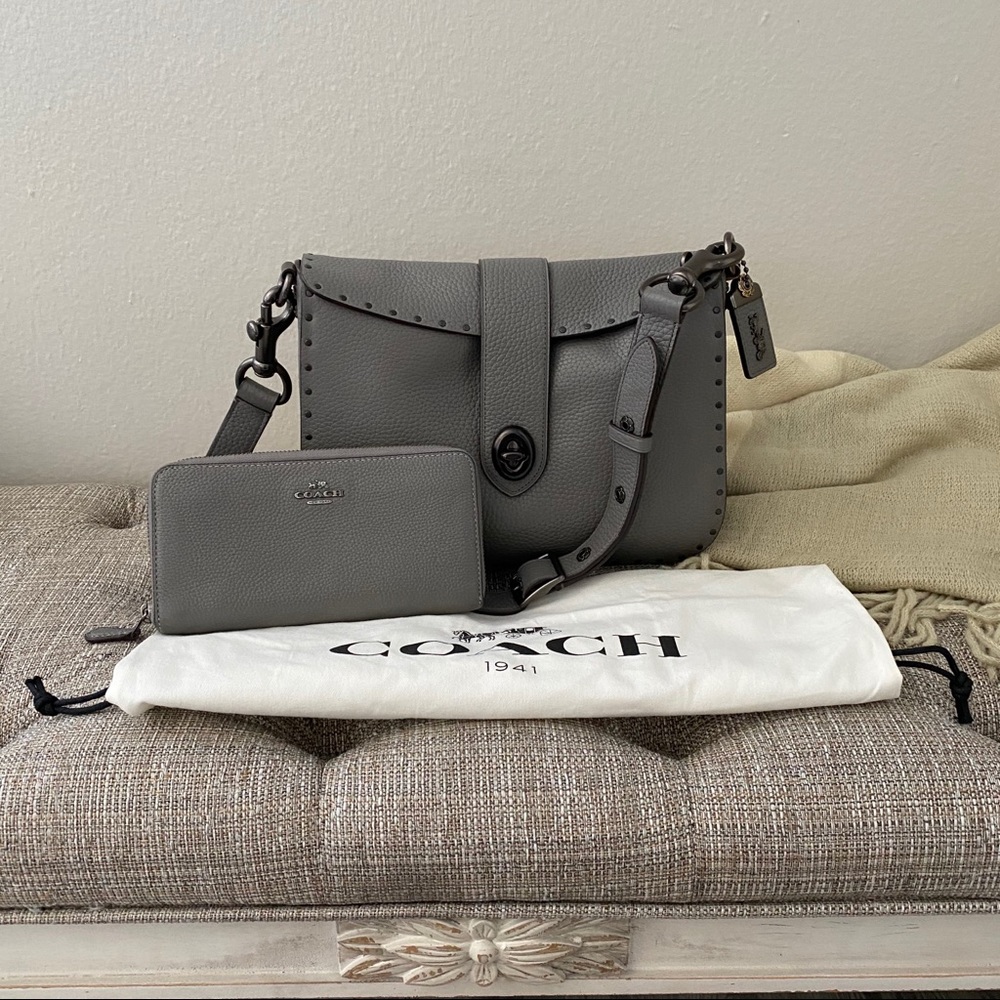 Coach 1941 Page 27 with Rivets and Matching Wallet